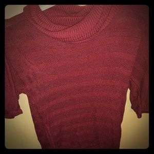 Dressbarn burgundy shirt